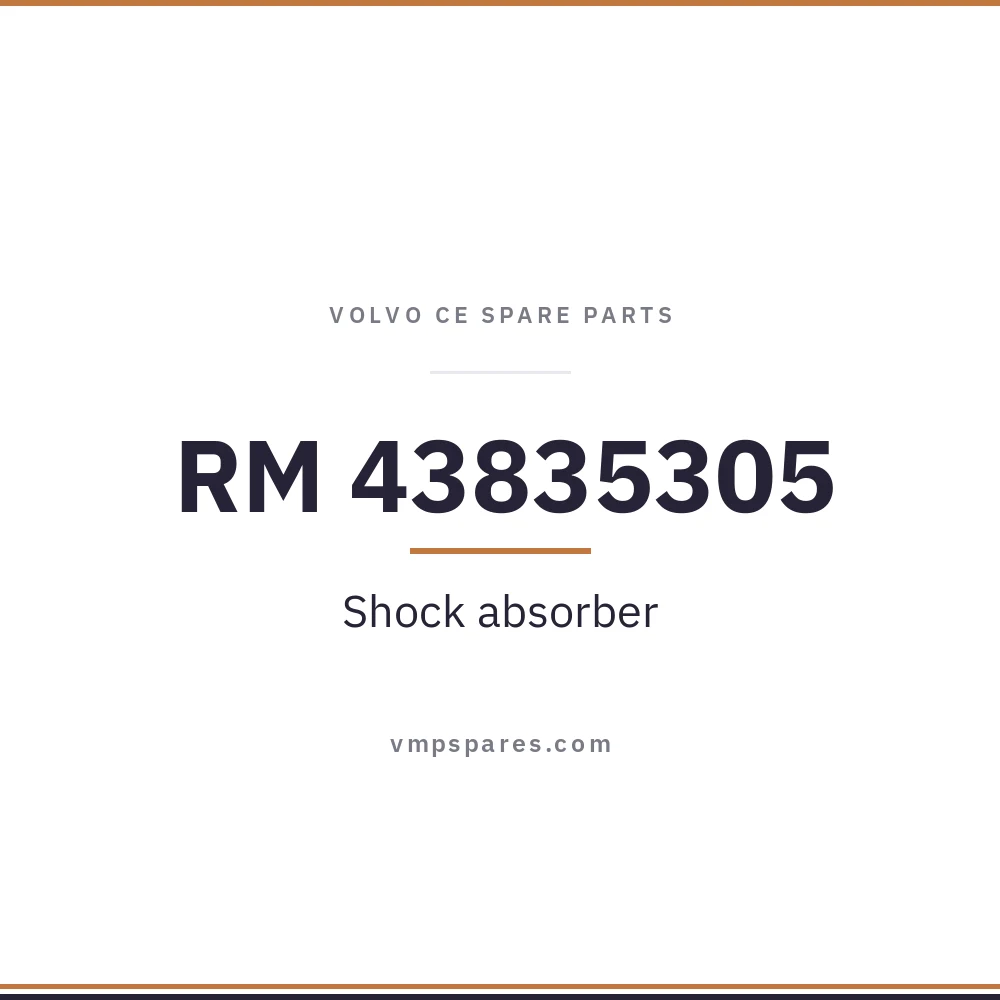 RM 43835305 – Shock absorber