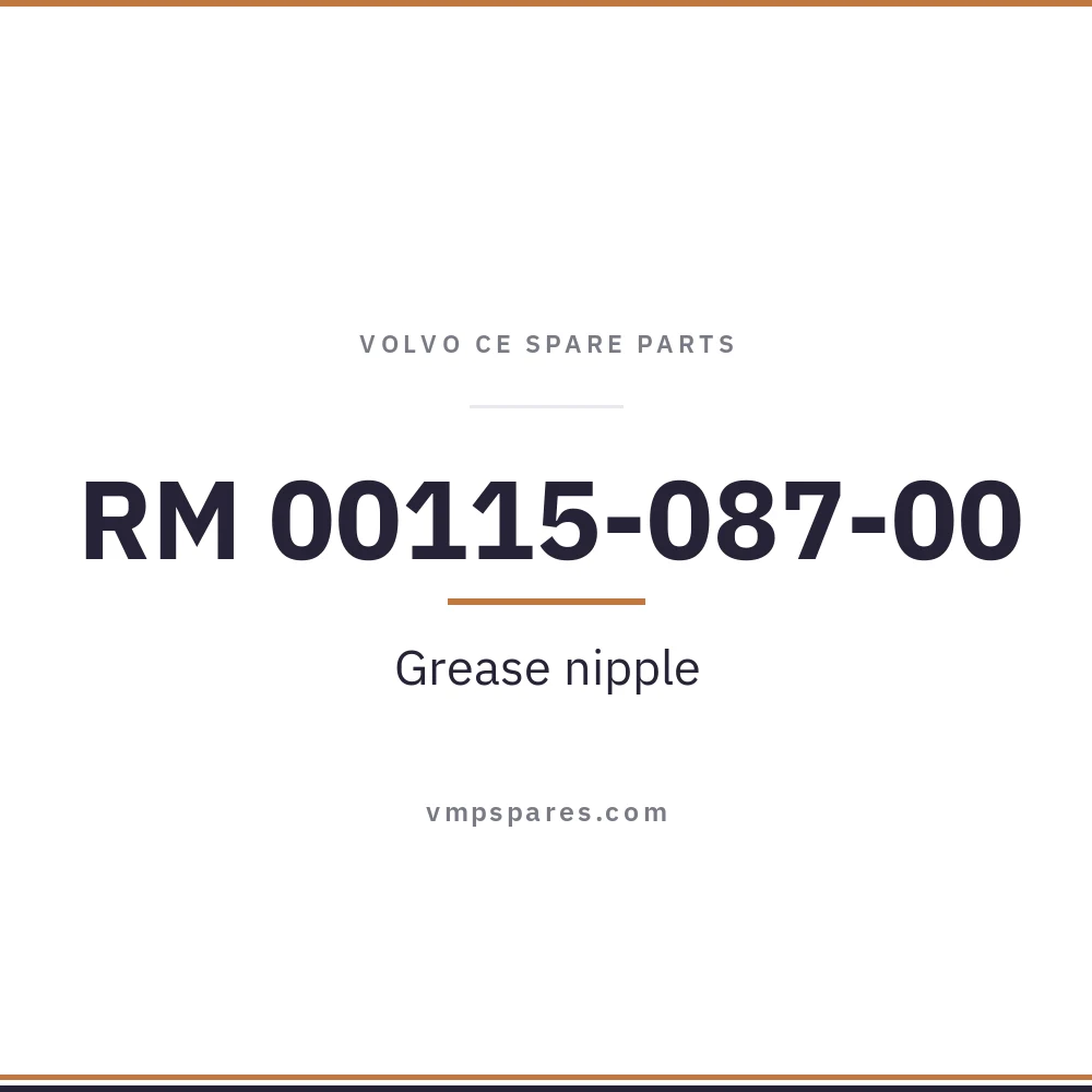 RM 00115-087-00 – Grease nipple
