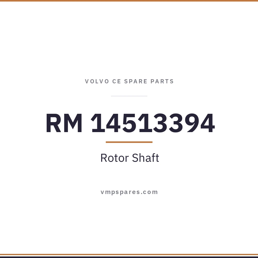 RM 14513394 – Rotor Shaft