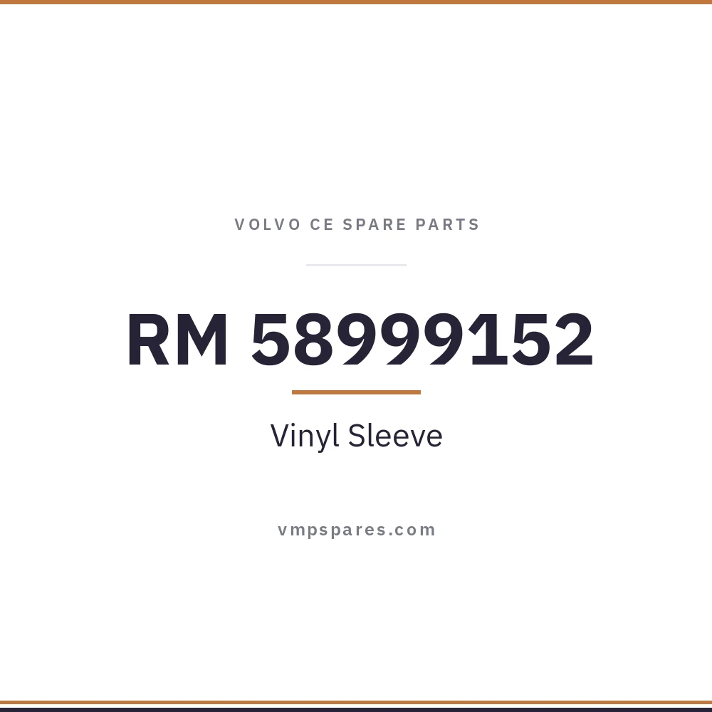RM 58999152 – Vinyl Sleeve