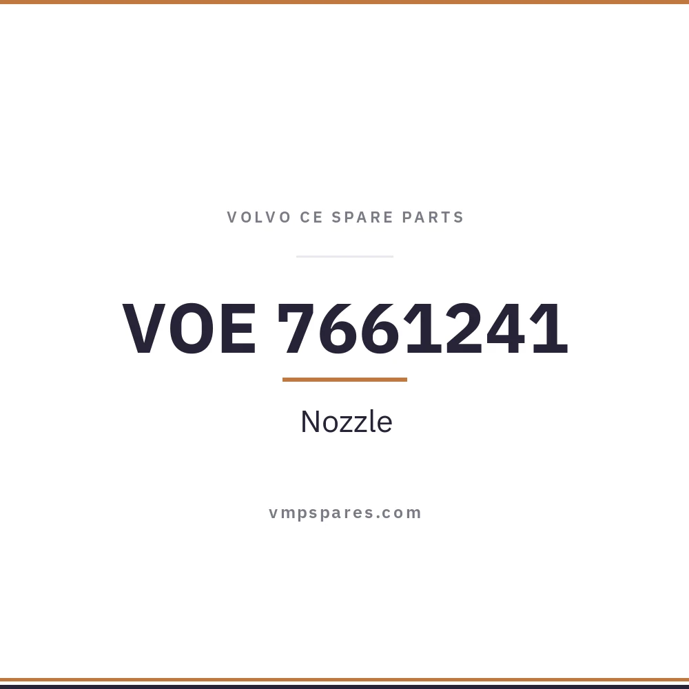 VOE 7661241 – Nozzle