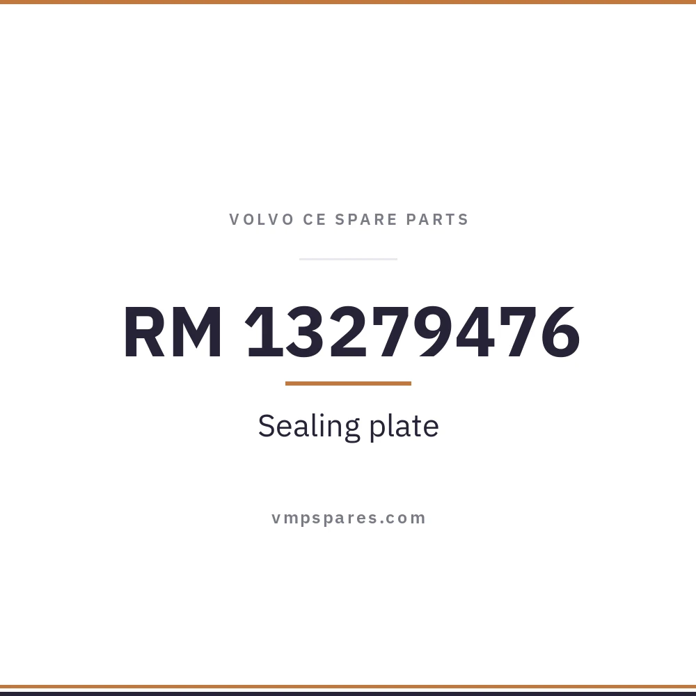 RM 13279476 – Sealing plate