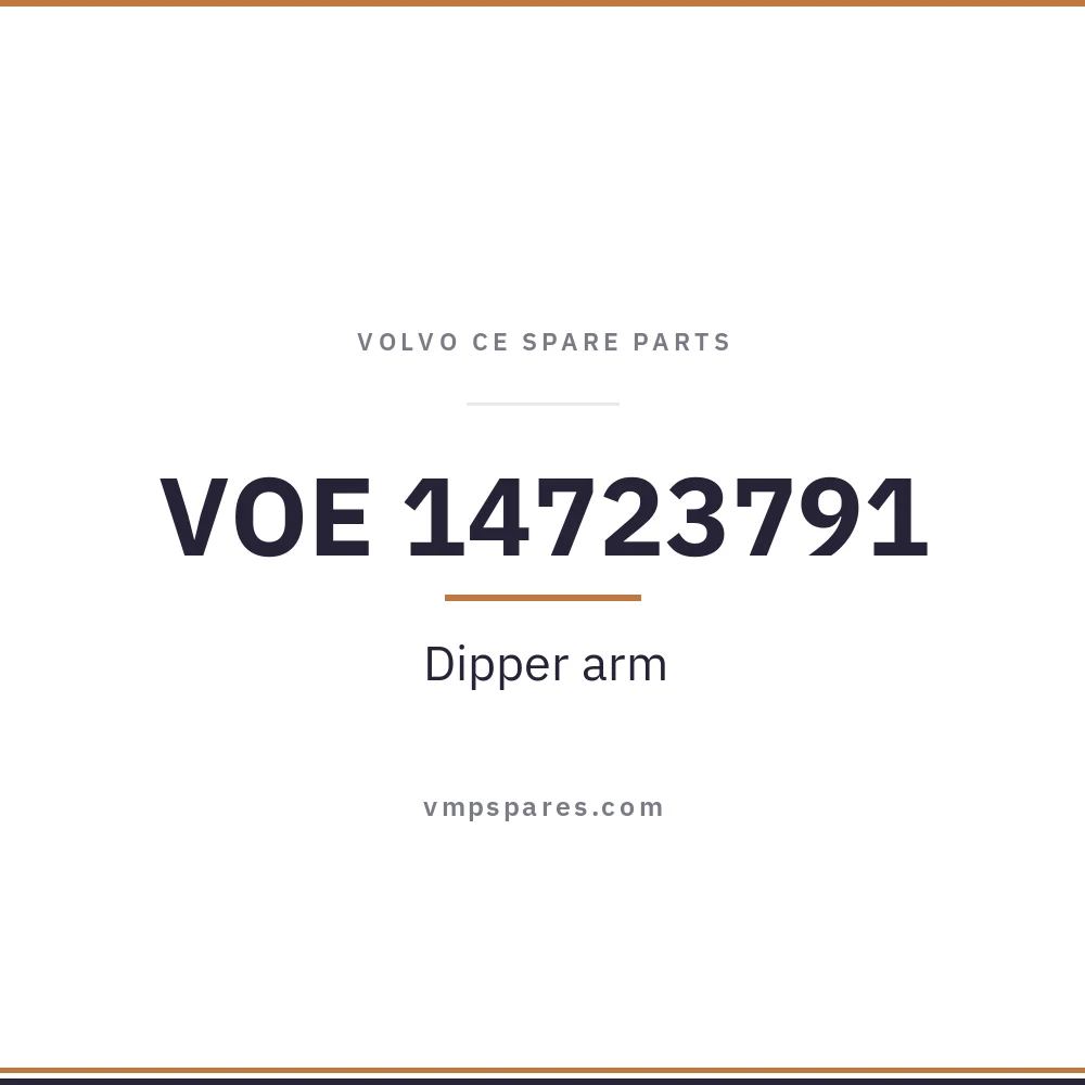 VOE 14723791 – Dipper arm