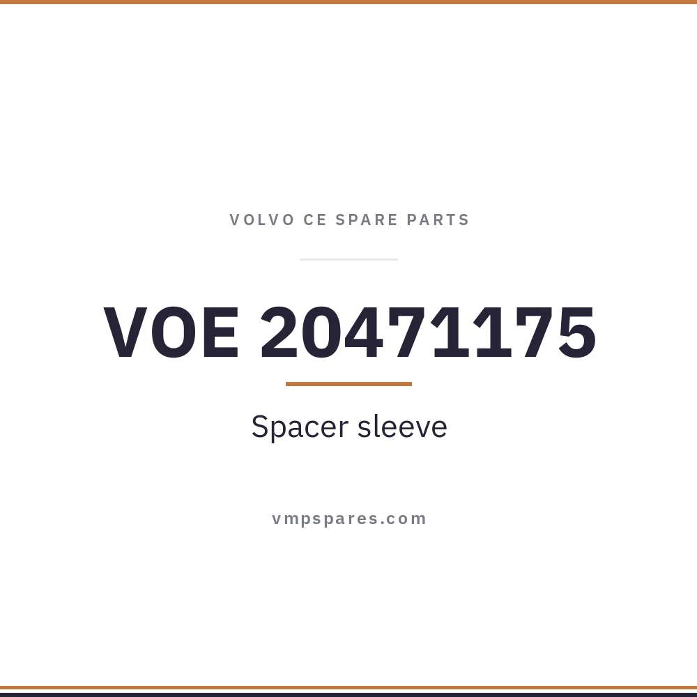 VOE 20471175 – Spacer sleeve