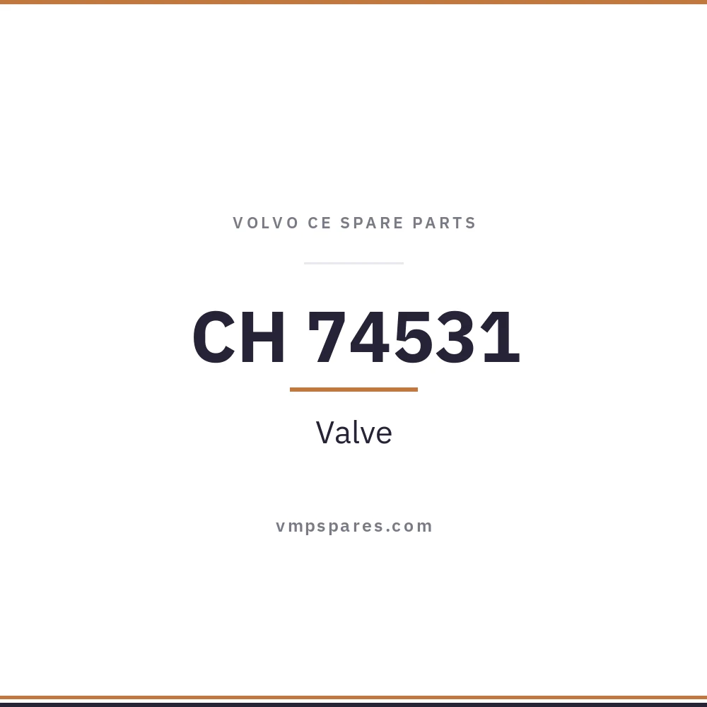 CH 74531 – Valve