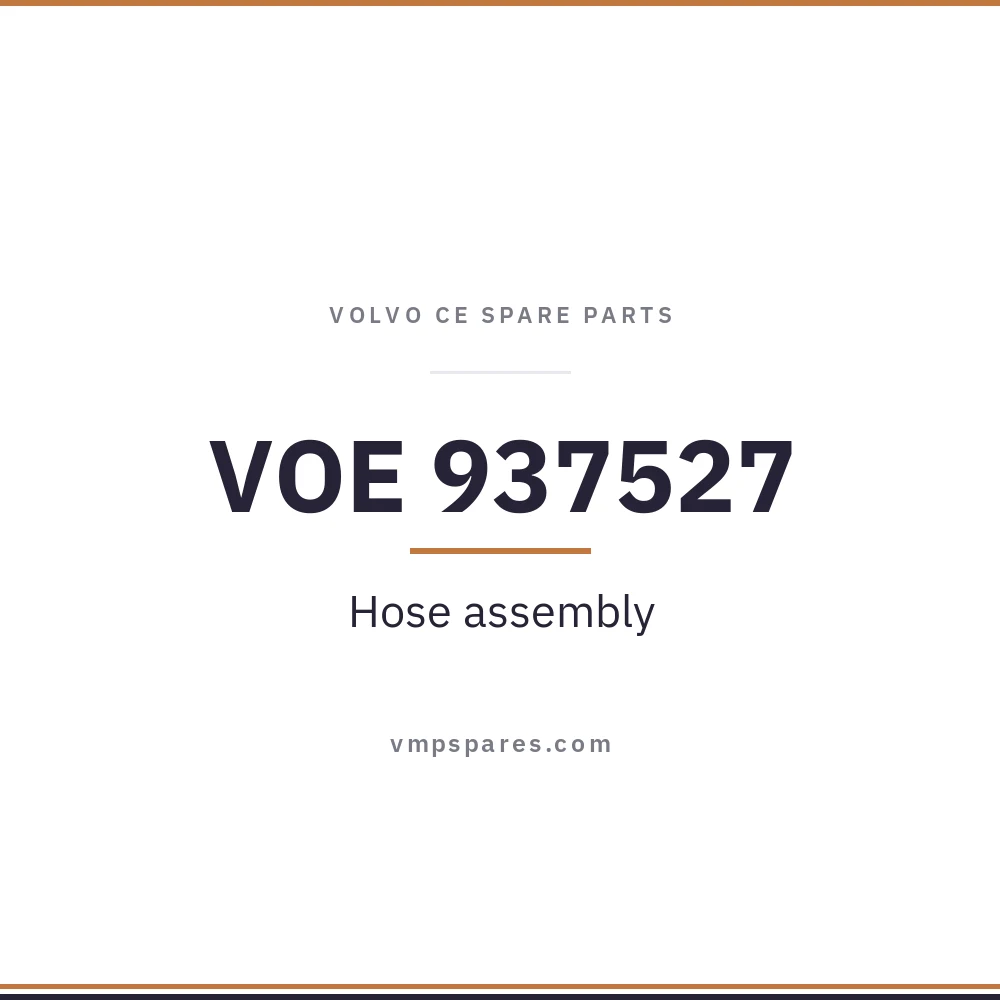 VOE 937527 – Hose assembly