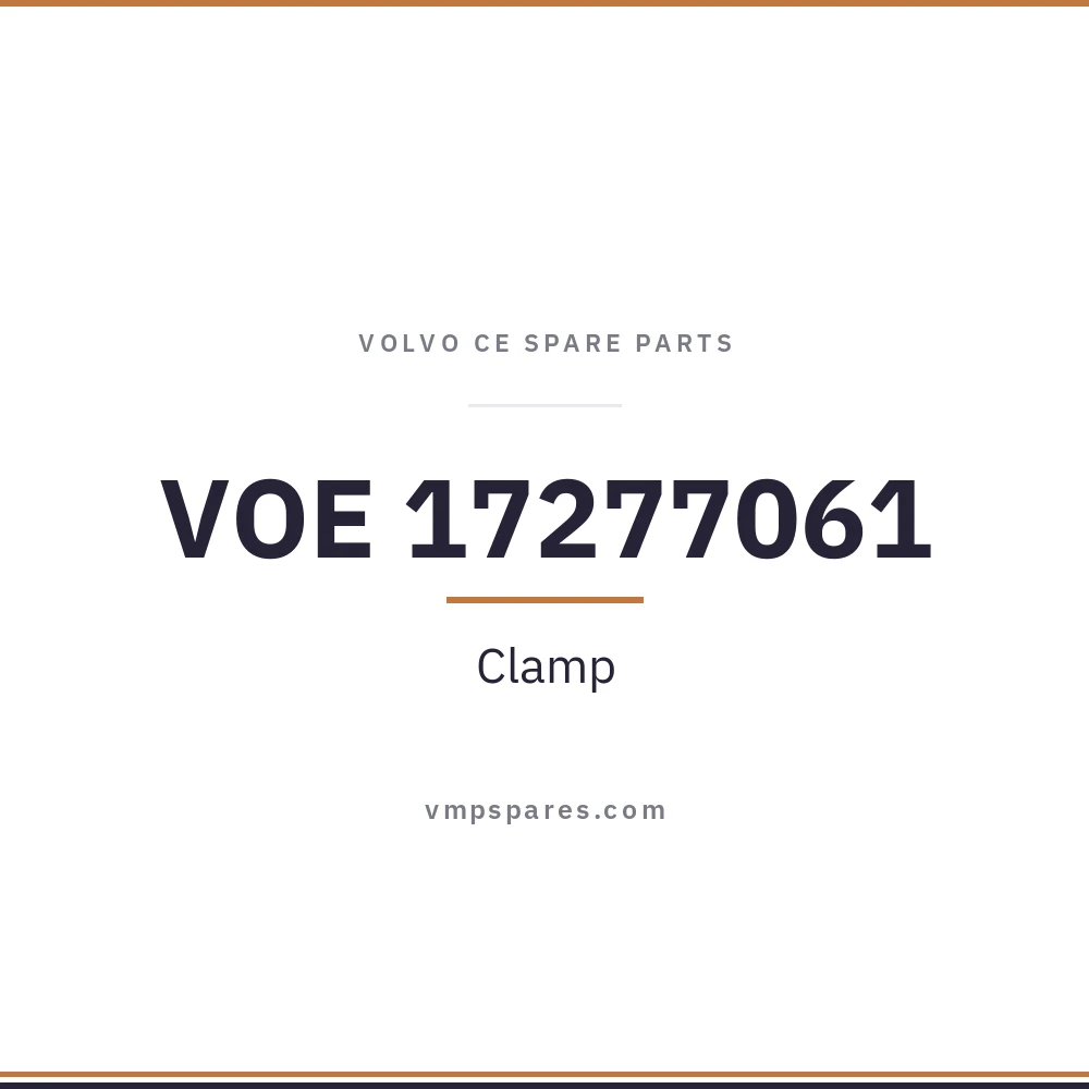 VOE 17277061 – Clamp