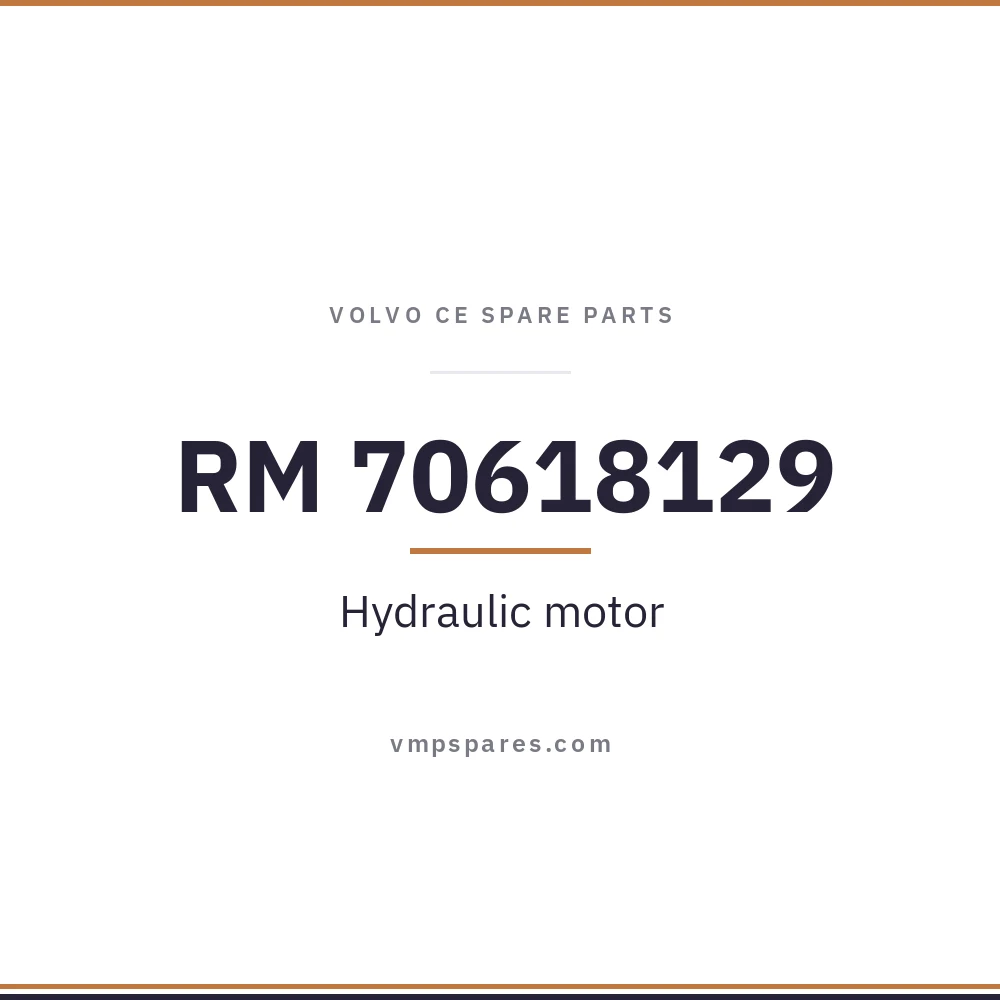 RM 70618129 – Hydraulic motor