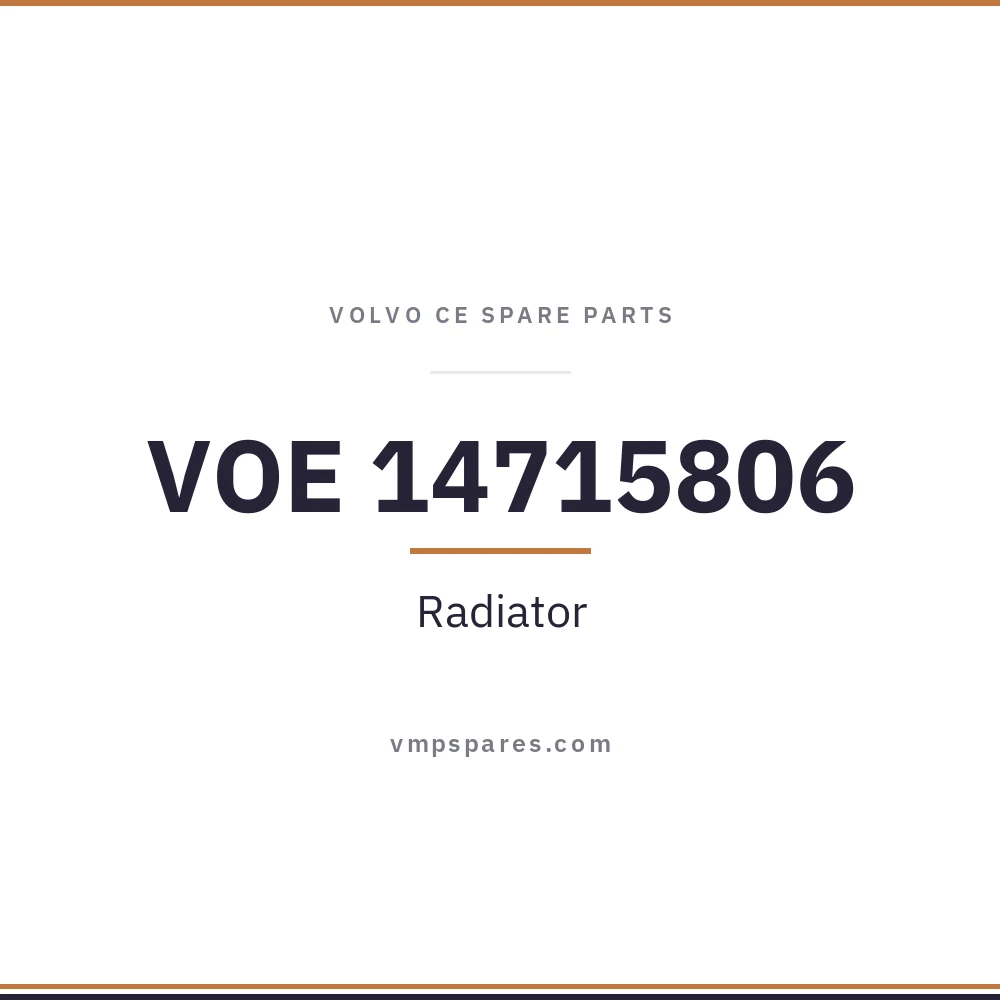 VOE 14715806 – Radiator