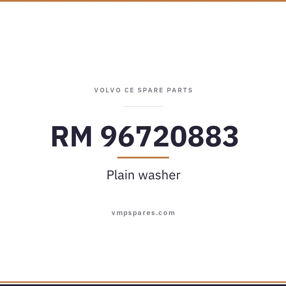 RM 96720883 – Plain washer