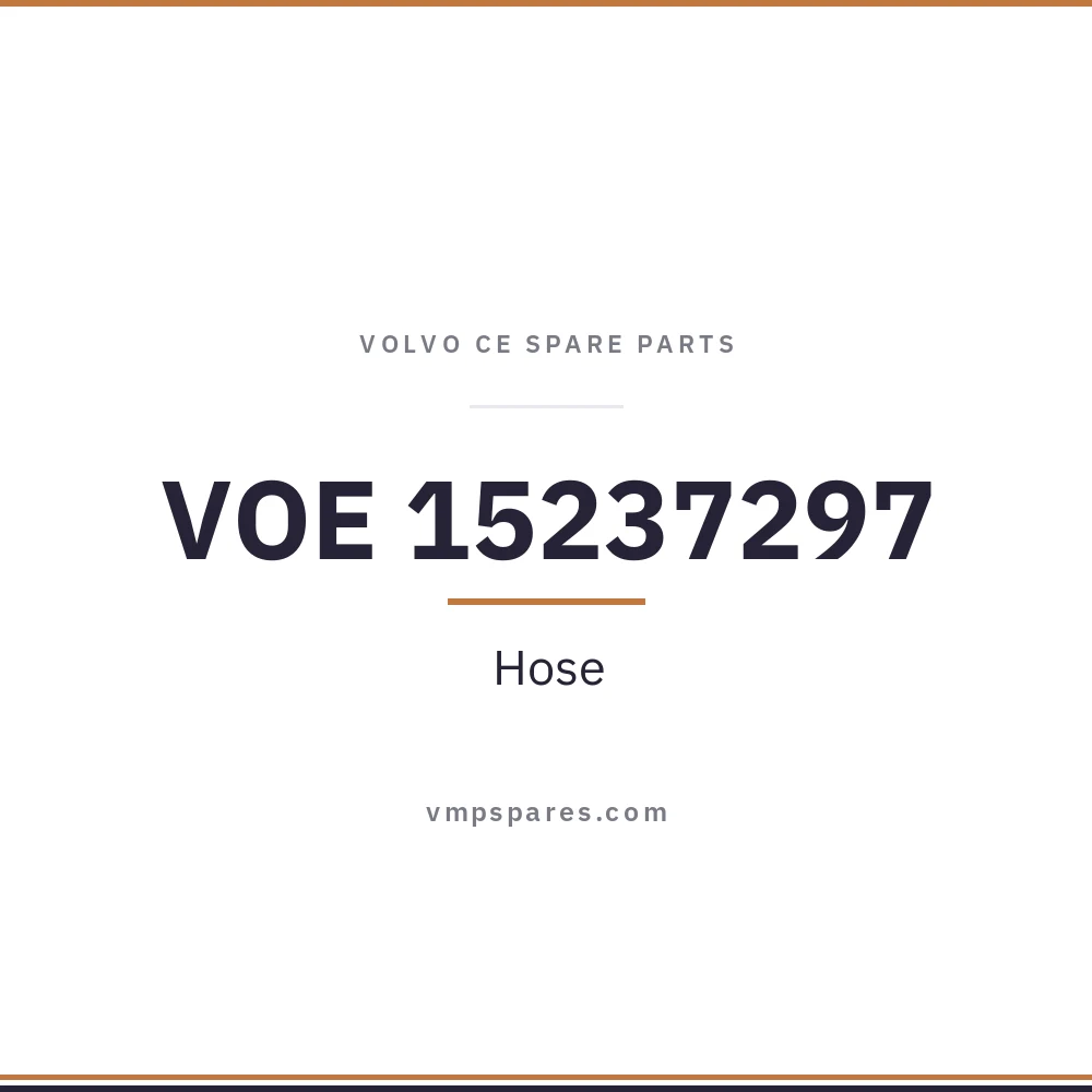VOE 15237297 – Hose