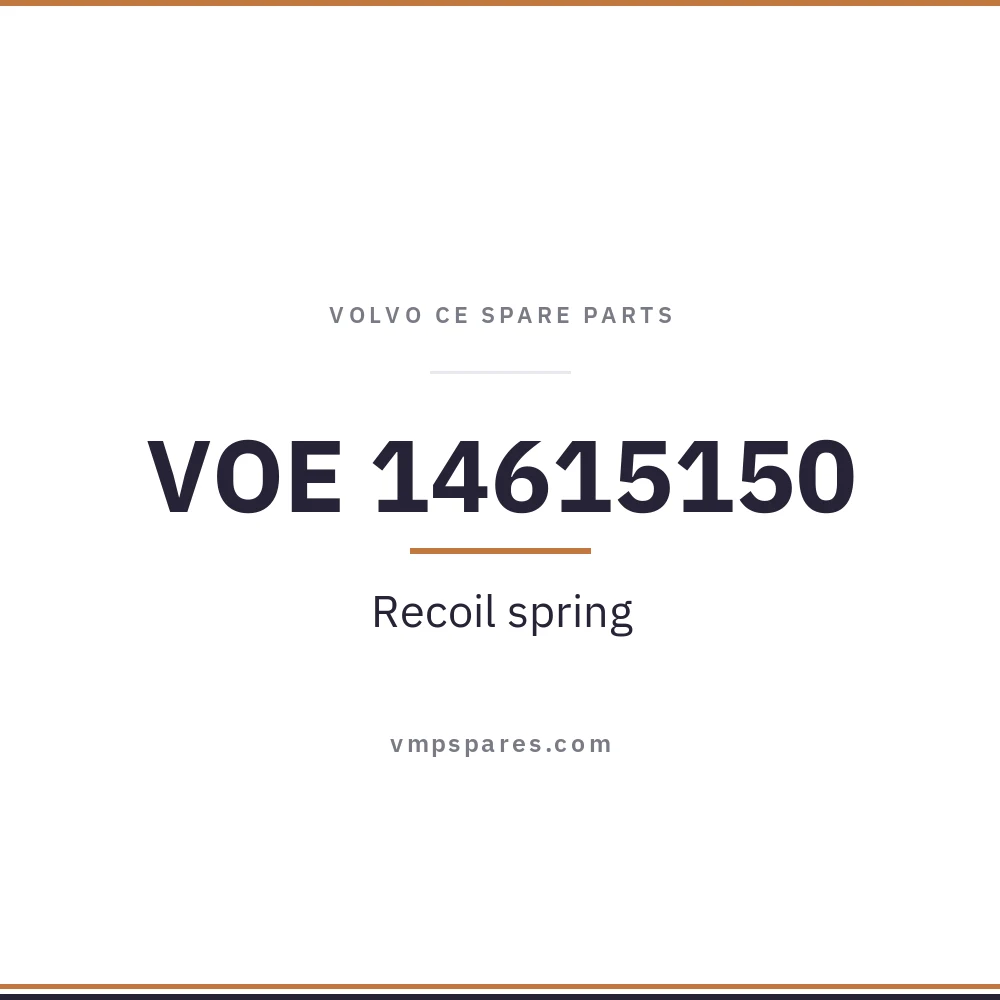 VOE 14615150 – Recoil spring