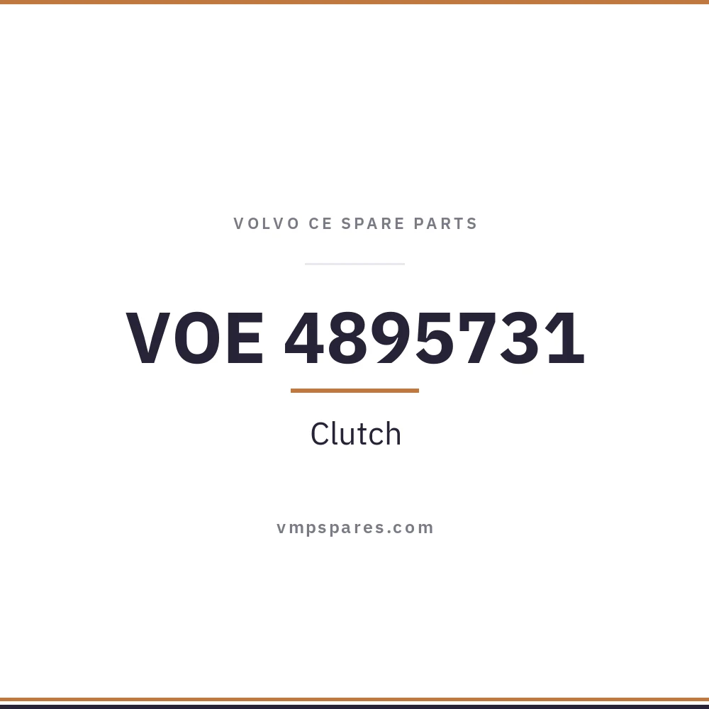 VOE 4895731 – Clutch