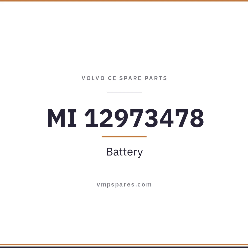 MI 12973478 – Battery
