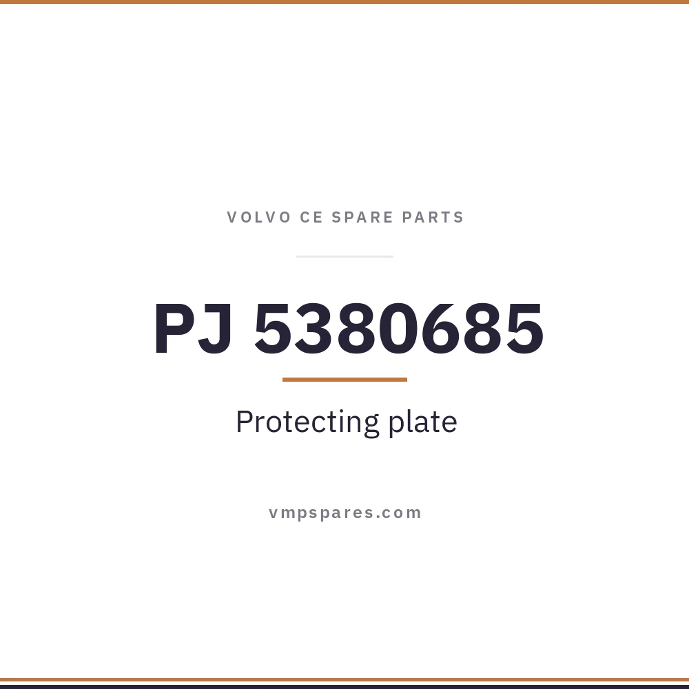 PJ 5380685 – Protecting plate