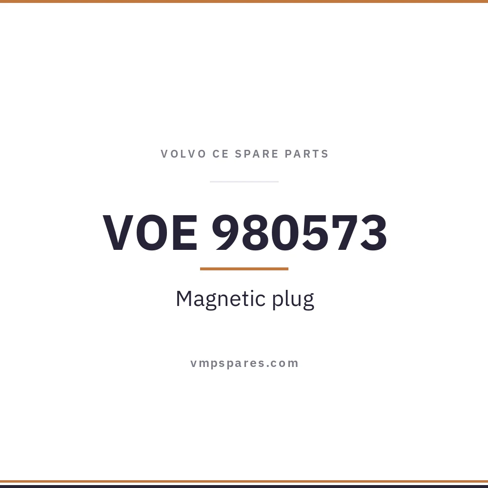VOE 980573 – Magnetic plug