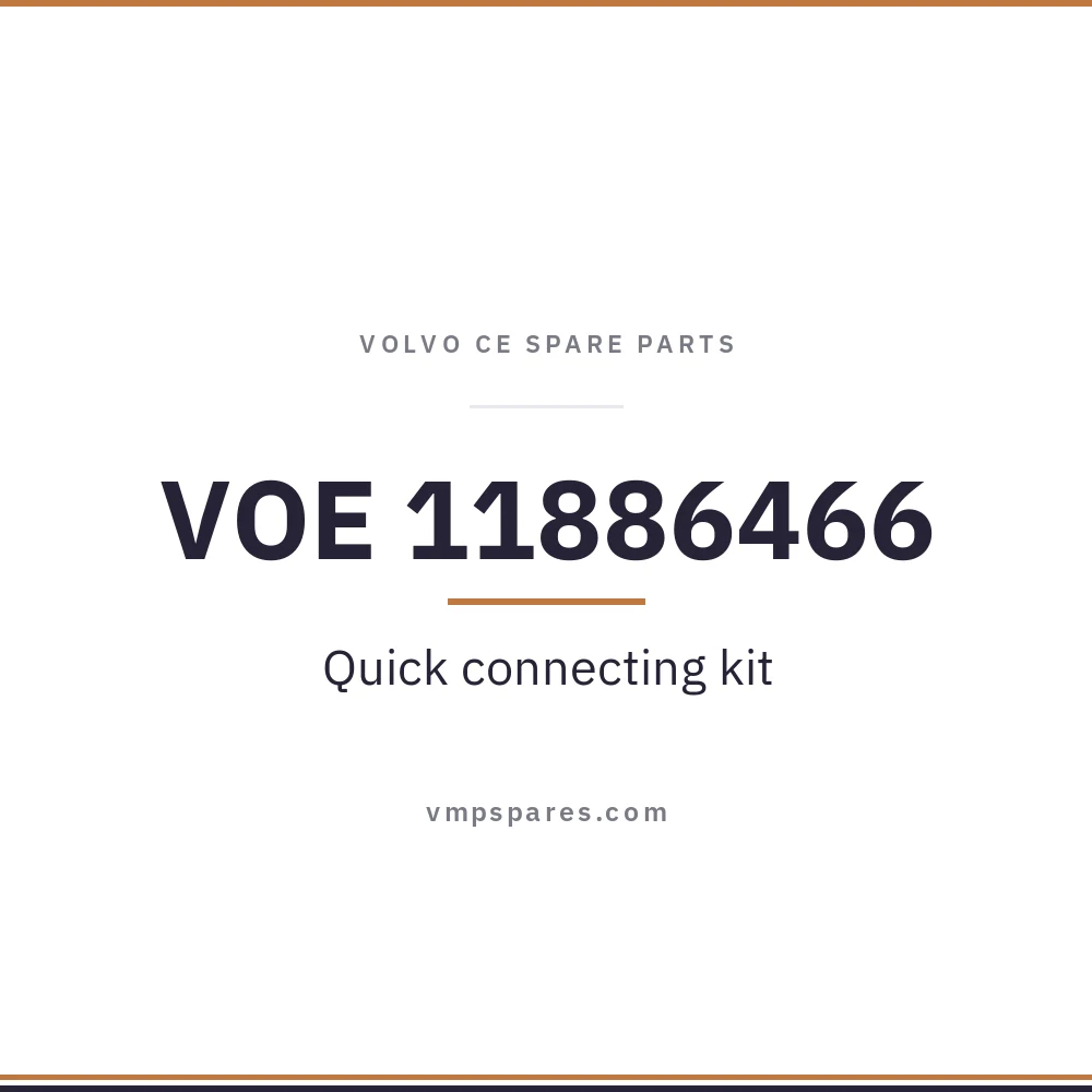 VOE 11886466 – Quick connecting kit