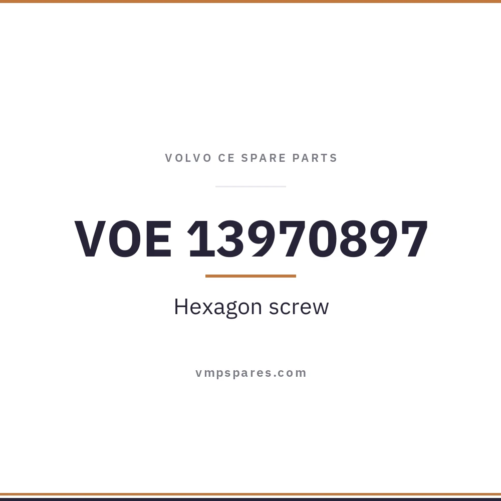 VOE 13970897 – Hexagon screw