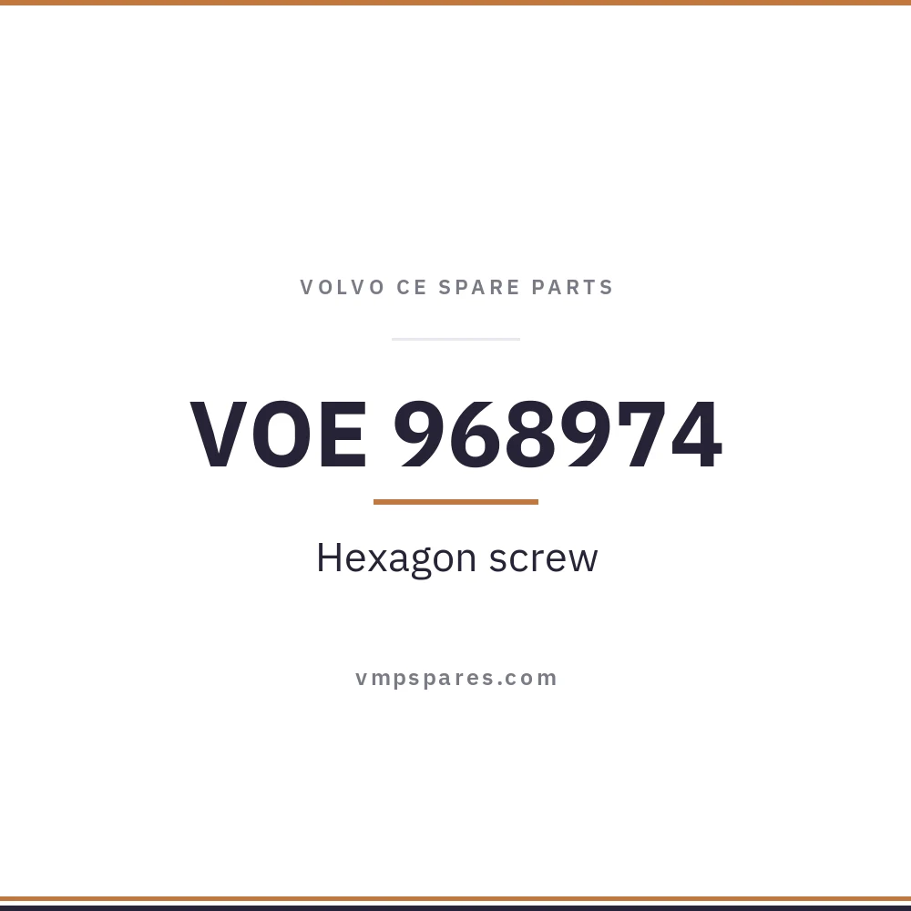VOE 968974 – Hexagon screw