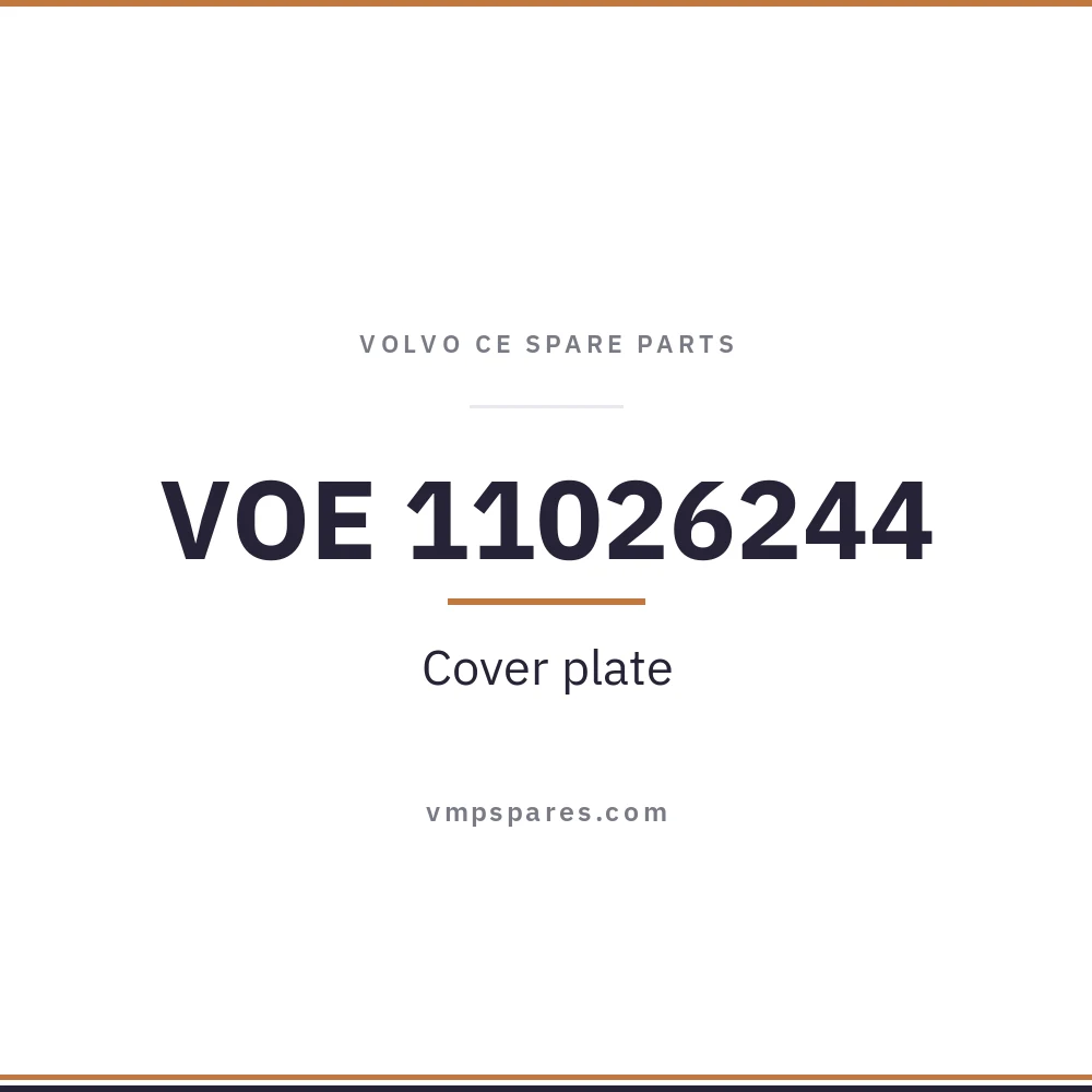 VOE 11026244 – Cover plate