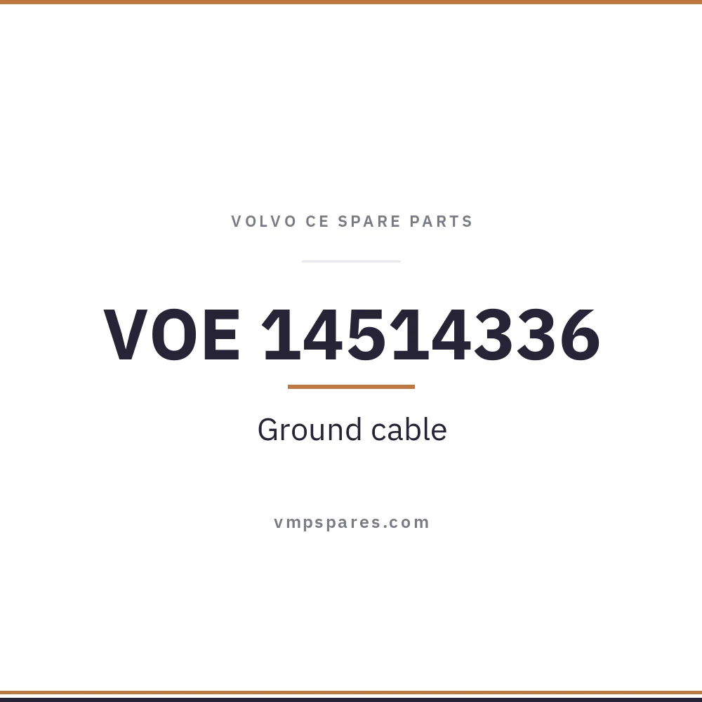VOE 14514336 – Ground cable