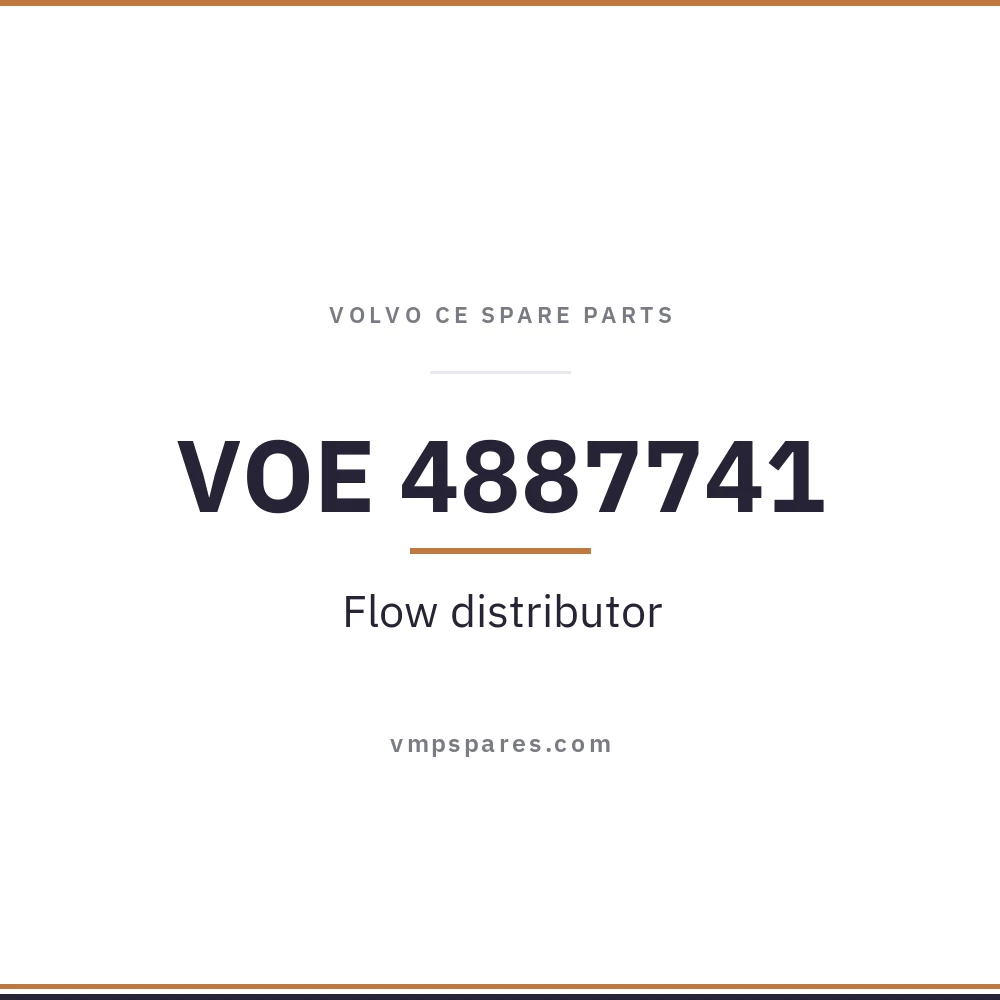 VOE 4887741 – Flow distributor
