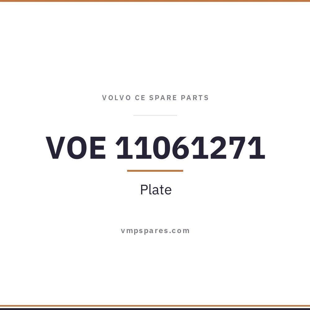 VOE 11061271 – Plate