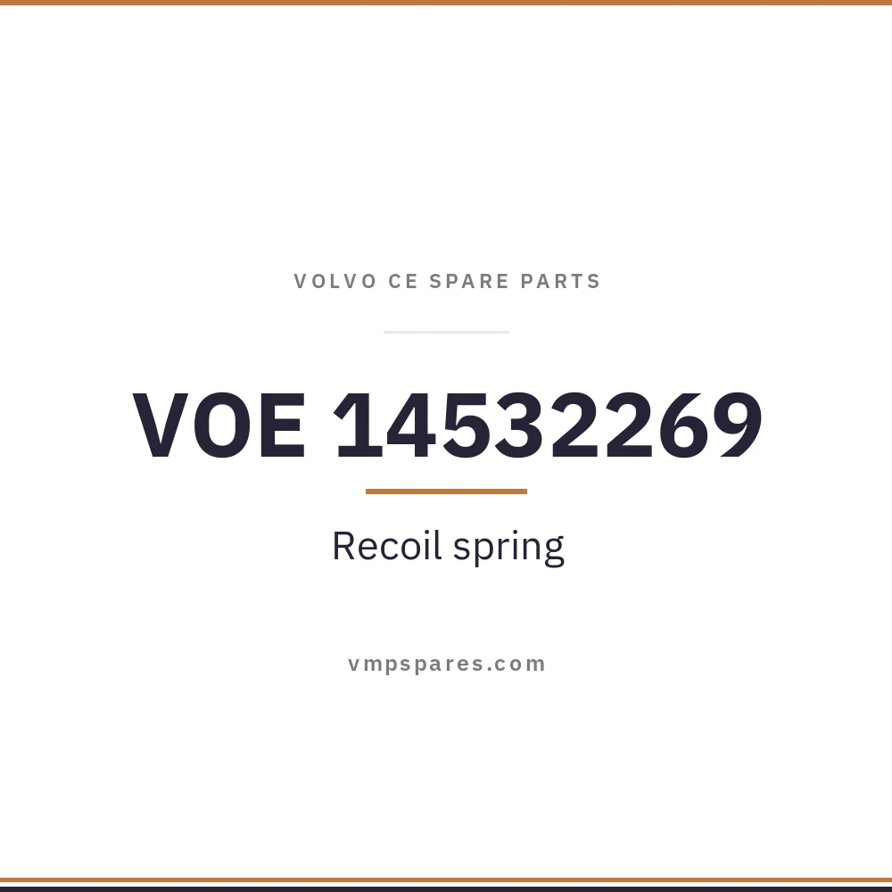 VOE 14532269 – Recoil spring