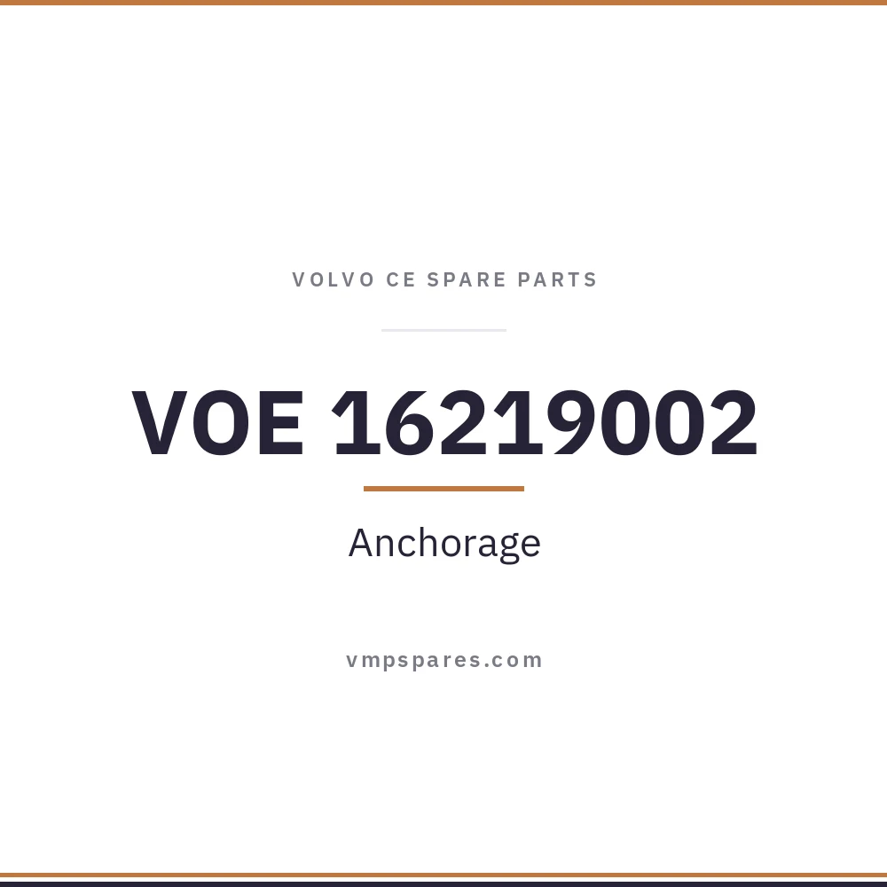 VOE 16219002 – Anchorage