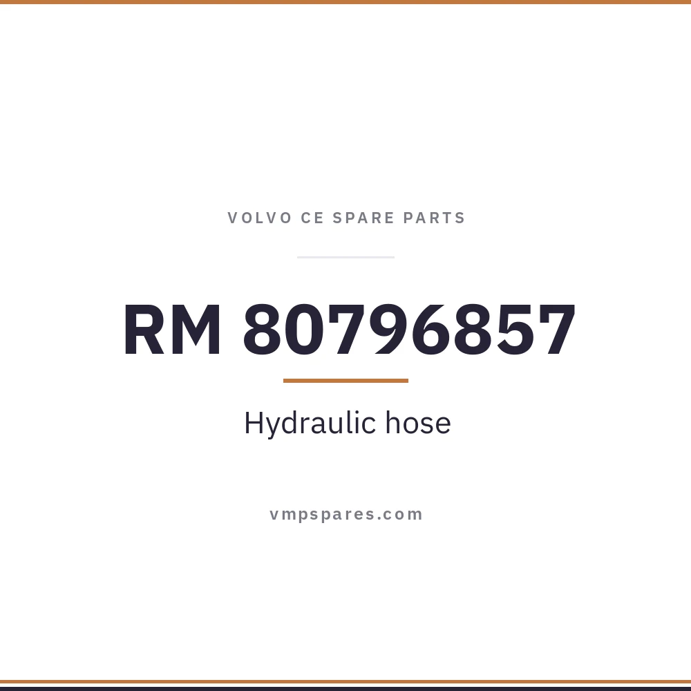 RM 80796857 – Hydraulic hose