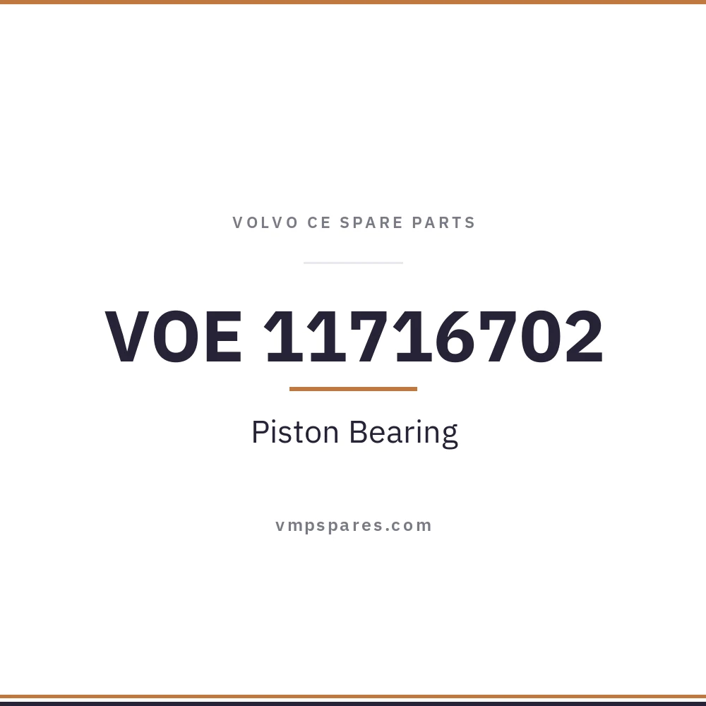 VOE 11716702 – Piston Bearing
