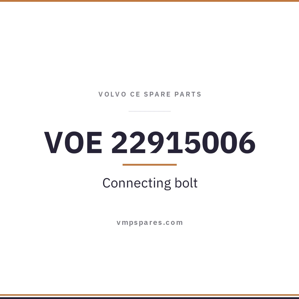 VOE 22915006 – Connecting bolt