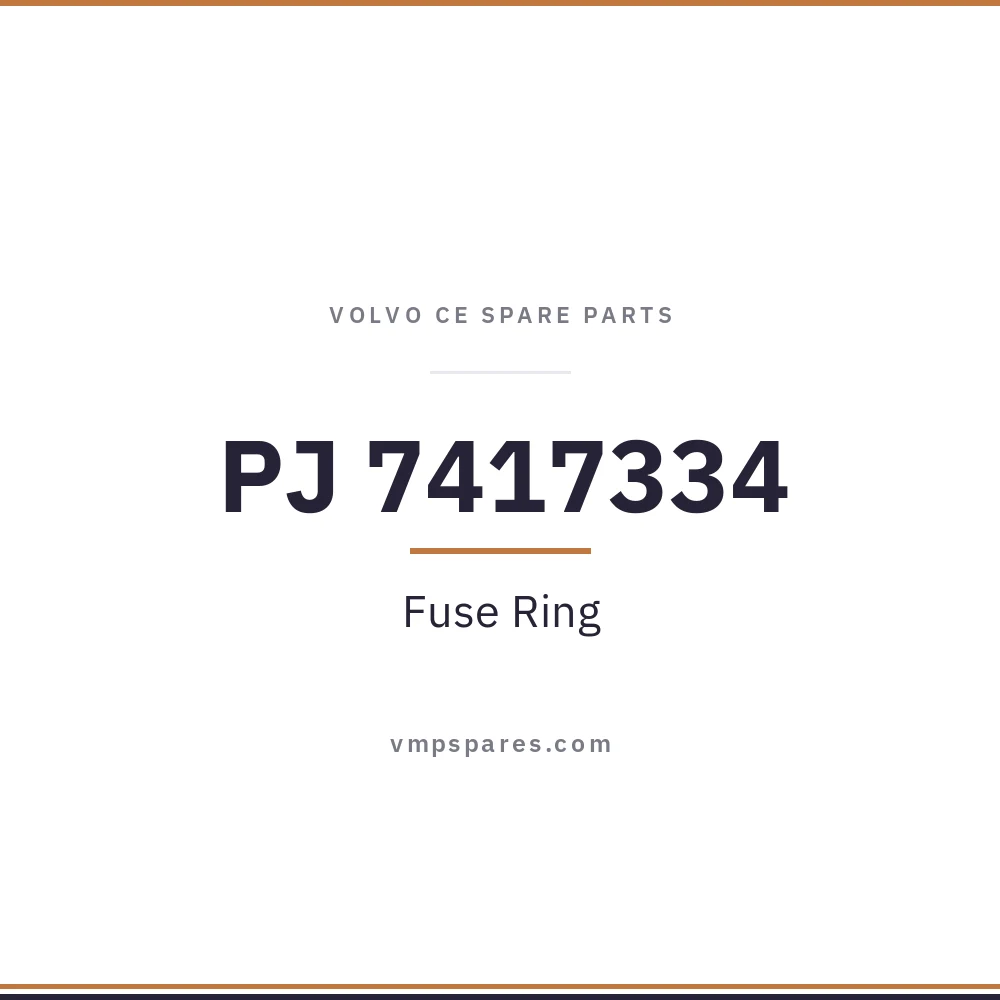 PJ 7417334 – Fuse Ring