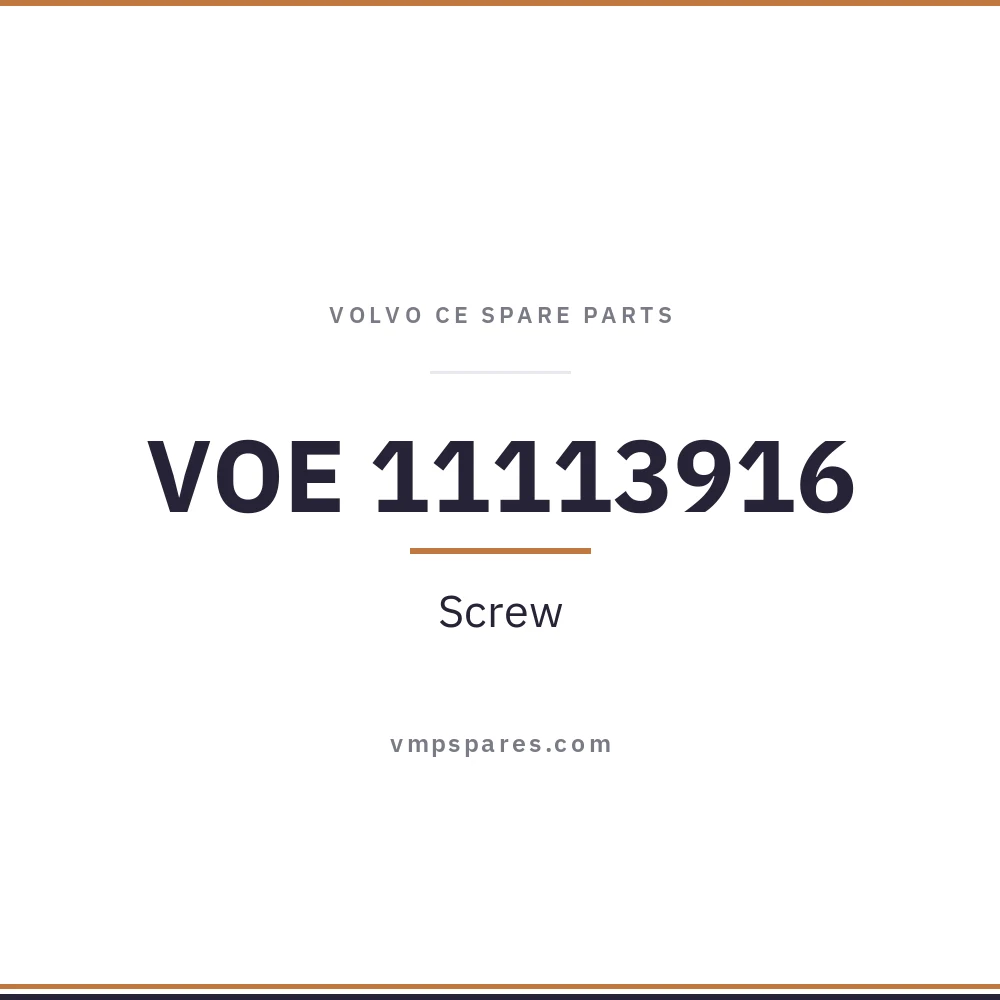 VOE 11113916 – Screw