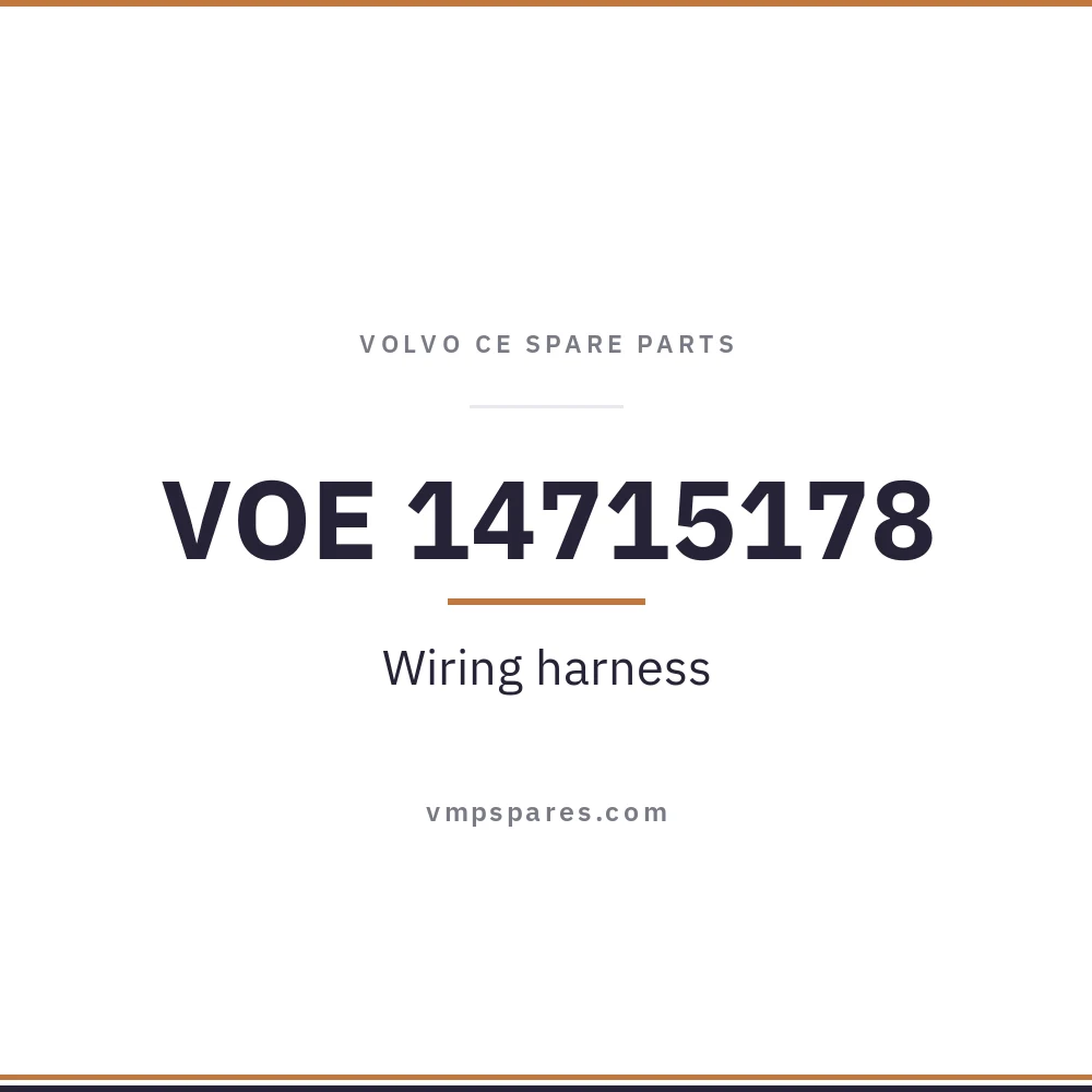 VOE 14715178 – Wiring harness