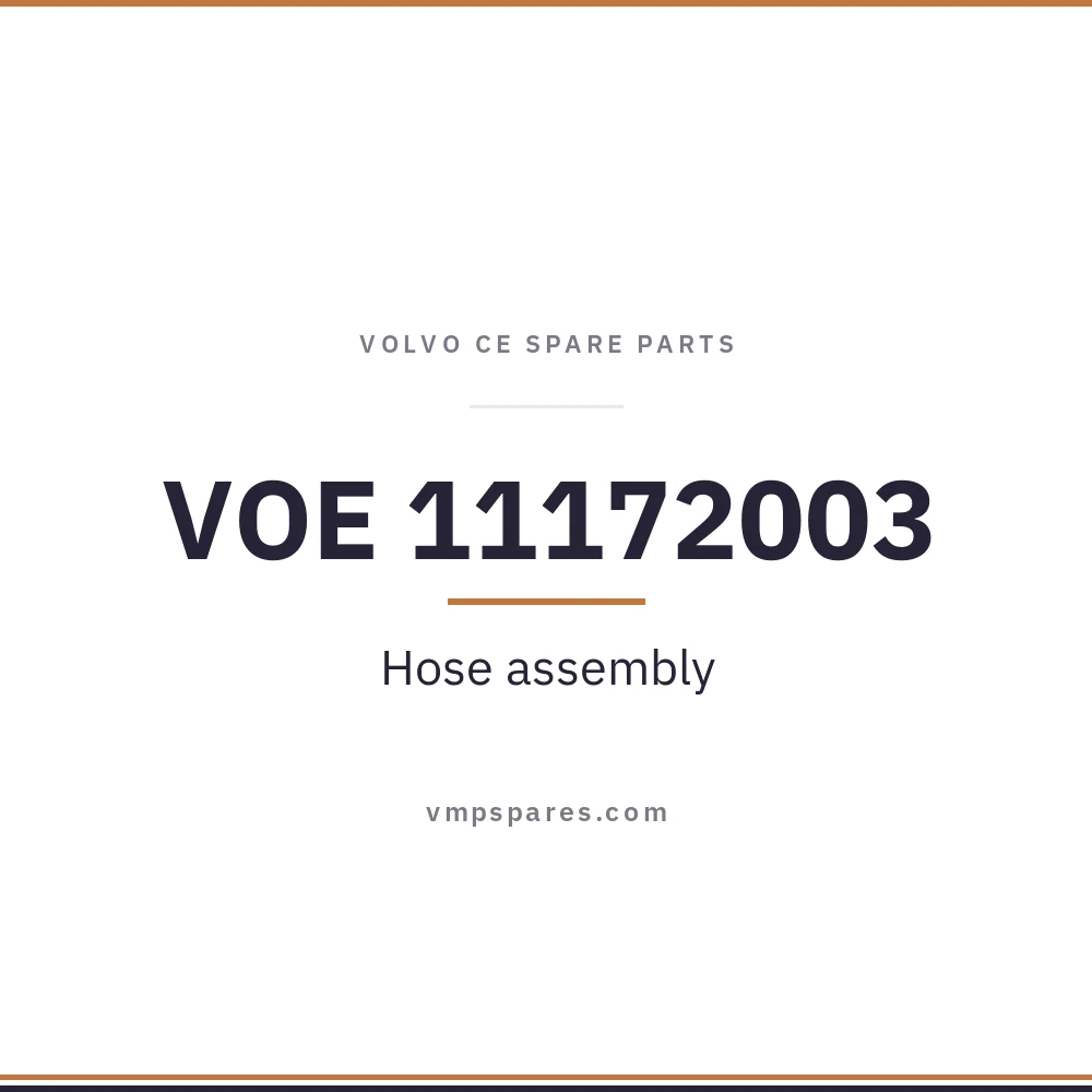 VOE 11172003 – Hose assembly