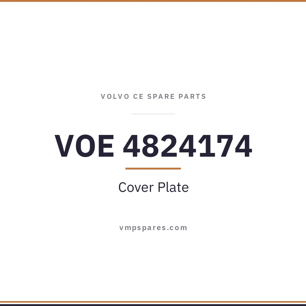 VOE 4824174 – Cover Plate