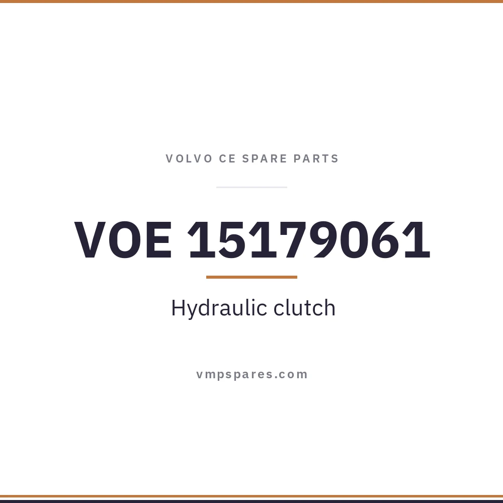 VOE 15179061 – Hydraulic clutch