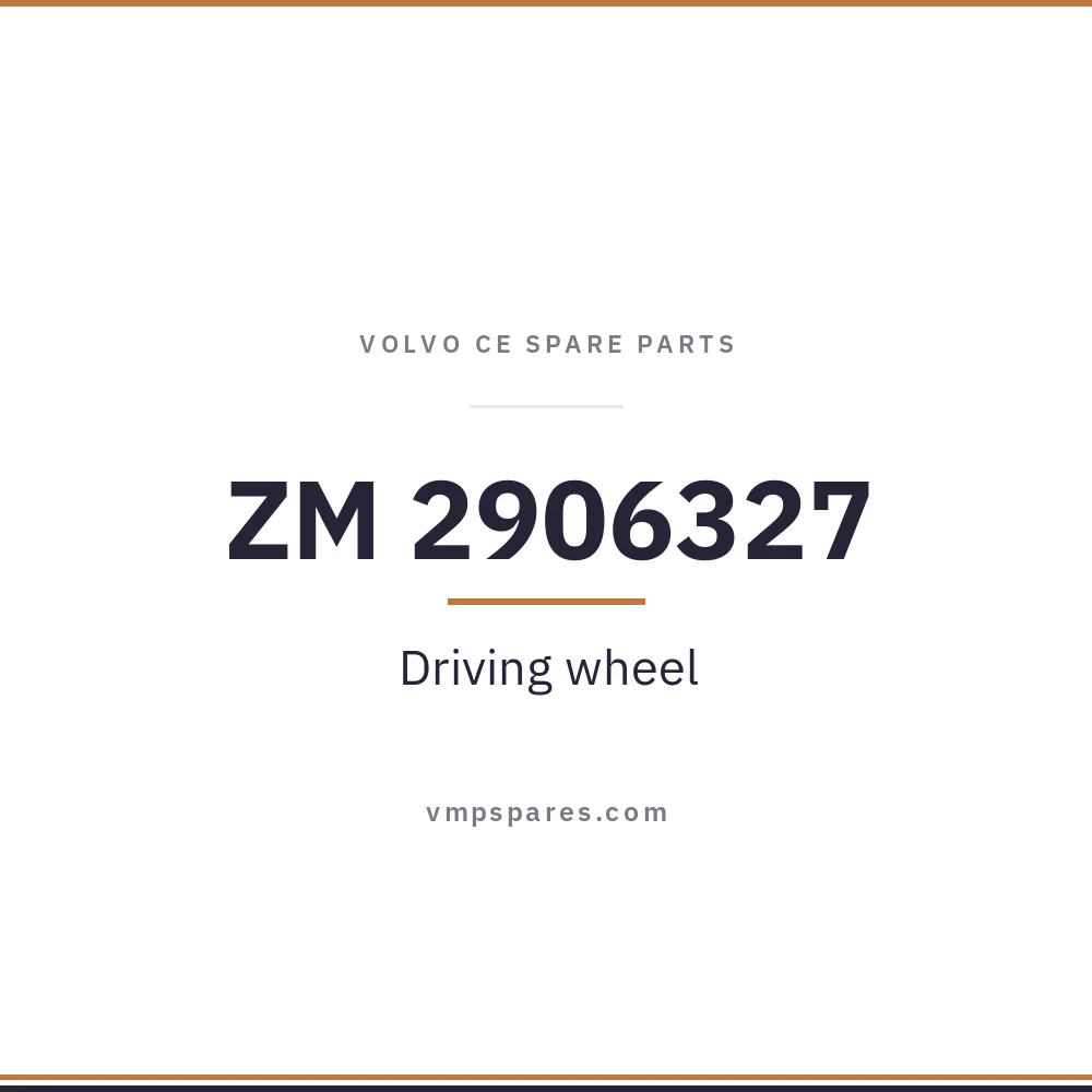 ZM 2906327 – Driving wheel