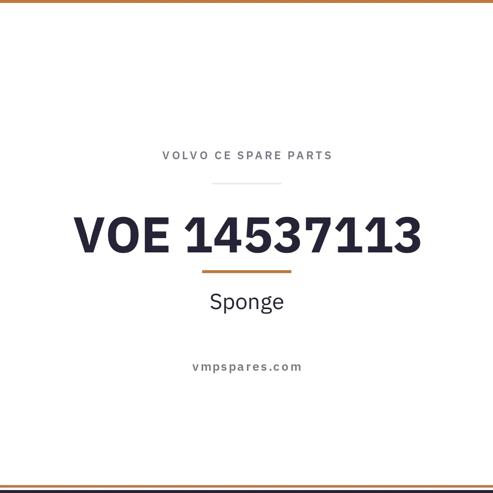 VOE 14537113 – Sponge