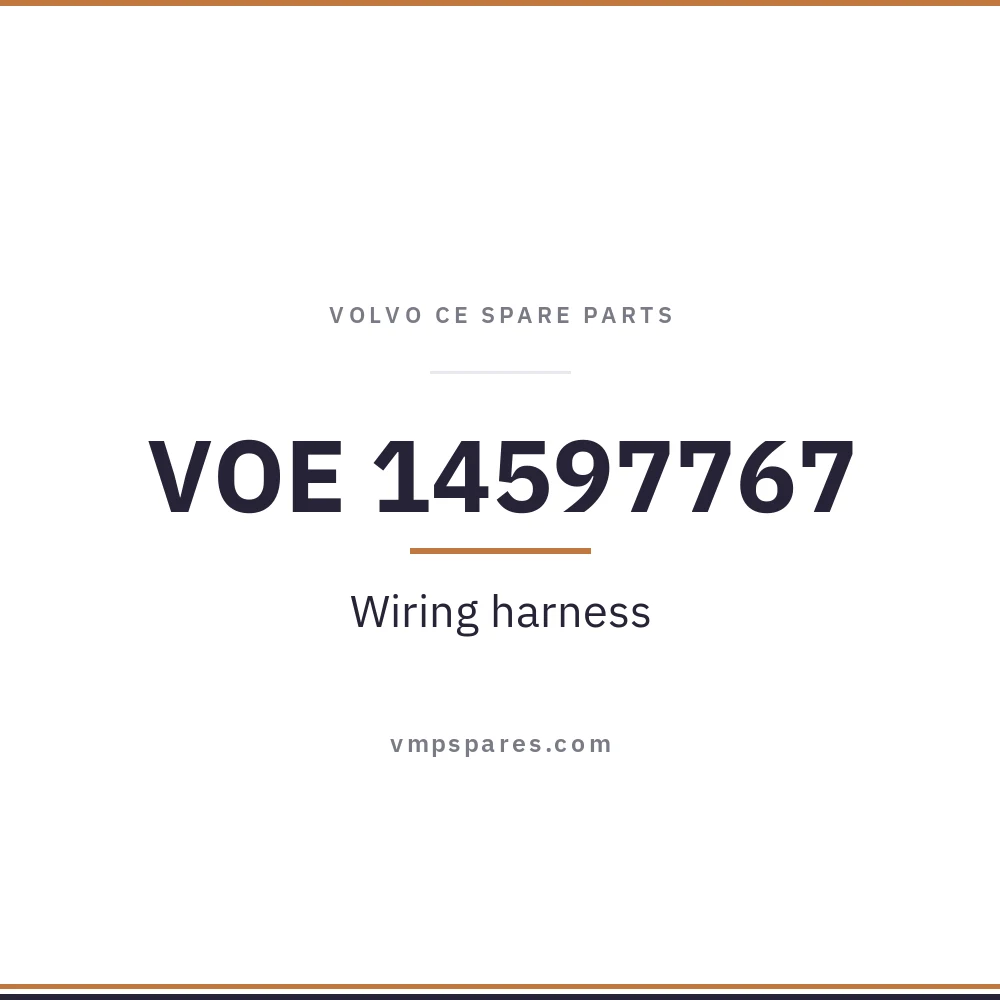 VOE 14597767 – Wiring harness