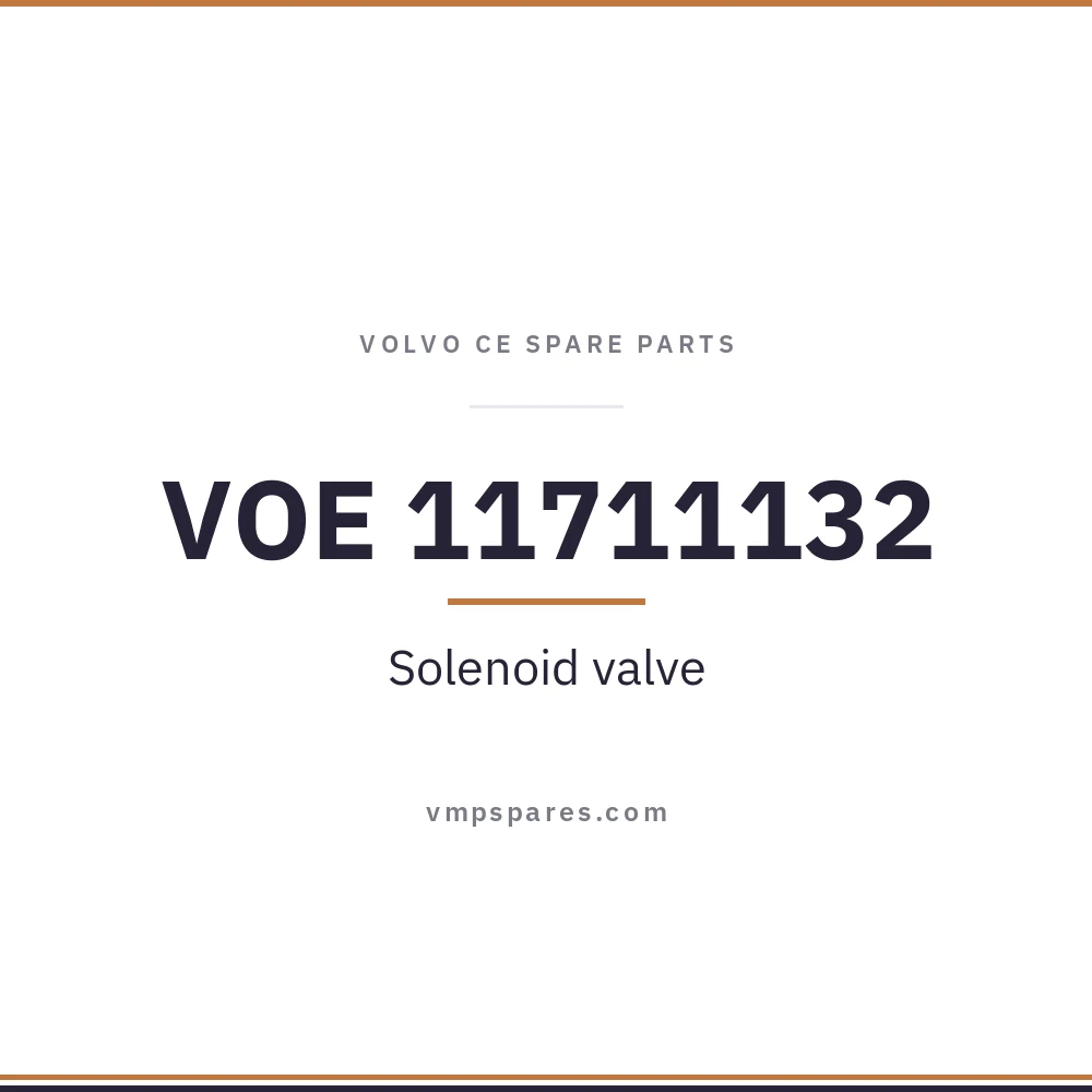 VOE 11711132 – Solenoid valve