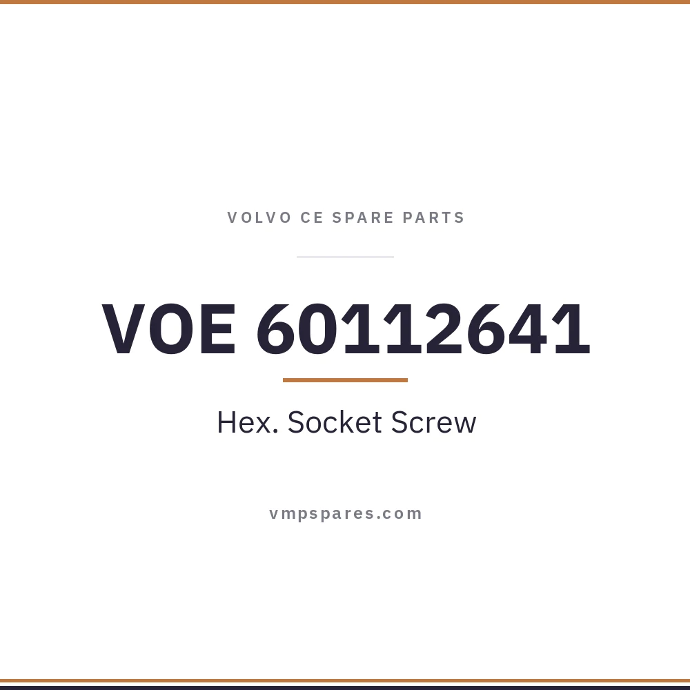 VOE 60112641 – Hex. Socket Screw