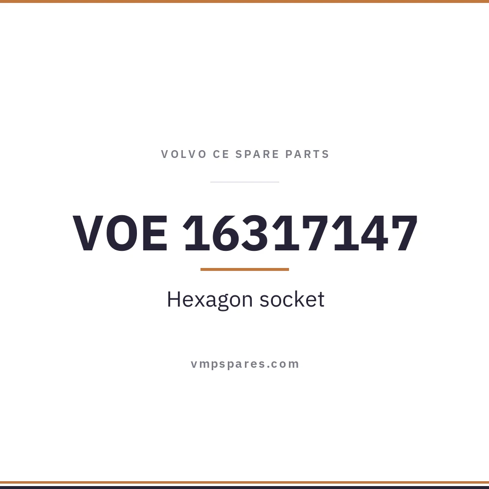 VOE 16317147 – Hexagon socket