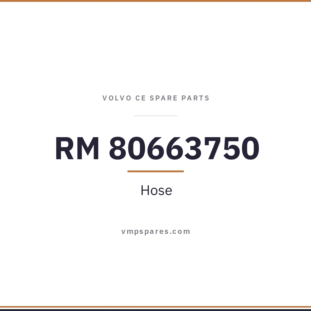 RM 80663750 – Hose