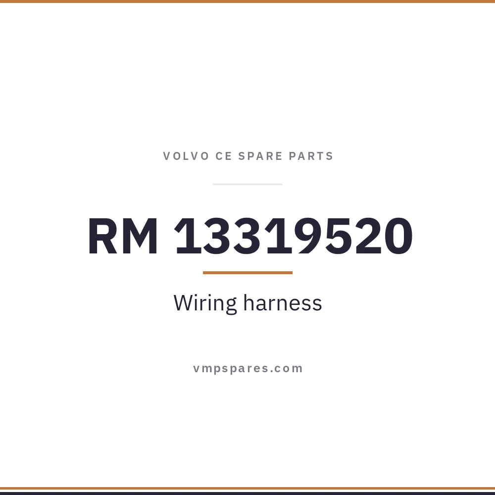 RM 13319520 – Wiring harness