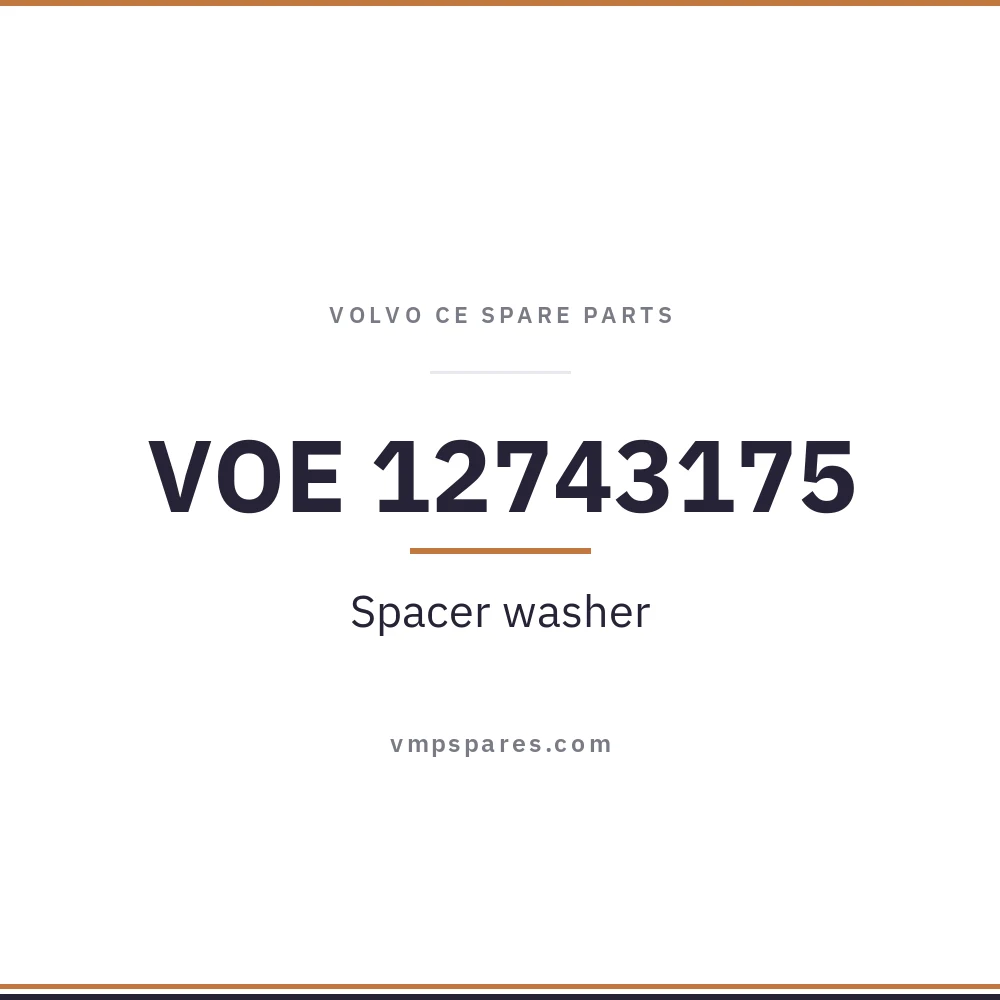 VOE 12743175 – Spacer washer