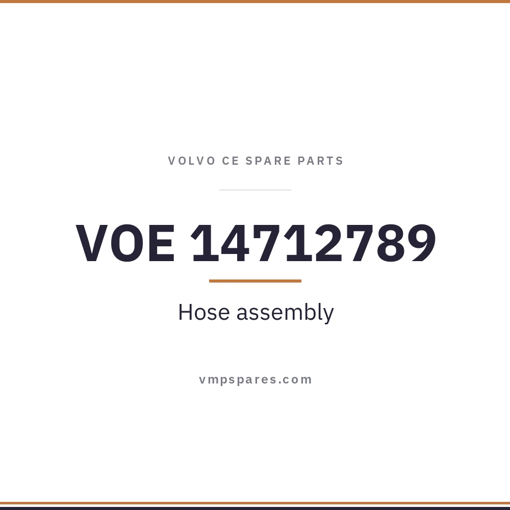 VOE 14712789 – Hose assembly