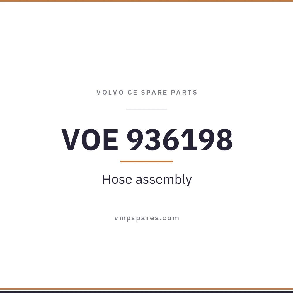 VOE 936198 – Hose assembly