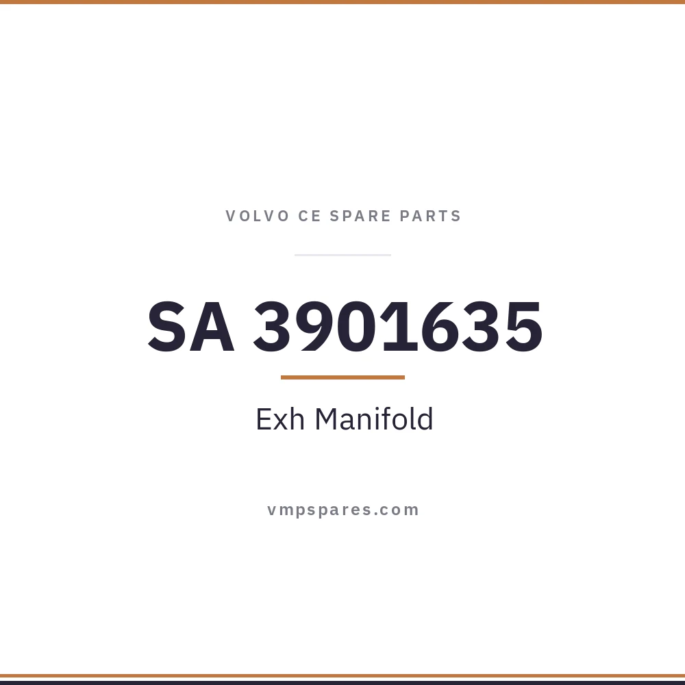 SA 3901635 – Exh Manifold